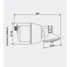 Ducha Classica Cromada Cardal 7,8kw/220v Aq 095/2
