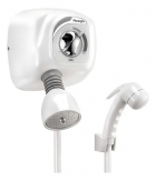 Chuveiro Elétrico De Parede Cardal Tradicional Florenza Branco 5.5kw 127v