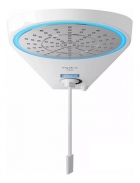 Chuveiro Elétrico De Parede Hydra Safira Branco 6.5kw 127/220v