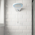 Chuveiro Elétrico De Parede Hydra Safira Branco 6.5kw 127/220v