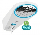 Chuveiro Elétrico De Parede Hydra Safira Branco 6.5kw 127/220v