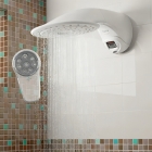Chuveiro Elétrico De Parede Hydra Optima Music Turbo Branco 7.7kw 220v