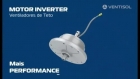 Motor De Ventilador Teto Ventisol Inverter Bivolt