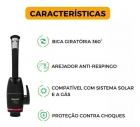 Torneira Eletrônica Prima Touch Zagonel Preta 5500w 220v