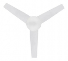 Jogo De Hélices 3 Pás Ventilador De Teto Aliseu Jet Branco