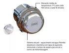 Aquecedor Hidro 2 Inox Cardal 5,1kw/127v Aq-056/1