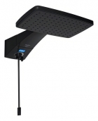 Chuveiro Elétrico De Parede Hydra Polo Plus Preto 7.7kw 220v