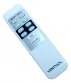 Controle Remoto Para Ventilador De Teto Ventisol - Original