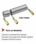Resistencia Ducha Futura Lorenzetti 220v 7500w - 3060-c