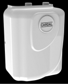 Aquecedor Individual Plus Cardal 127v Aq248/1 5000w Cor Branco Tipo De Gás Gn 127