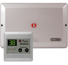 Aquecedor Elétrico Central Controle Digital Kdt 10560w 220v Com Super Ducha Prata