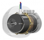 Kit Aquecedor Central Eletrônico Blindado Furo Deslocado Cor Miolo 220v