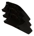 Jogo De Hélices 3 Pás Ventilador De Teto Nano Black Aliseu