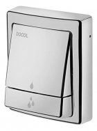 Acabamento Para Válvula De Descarga Square Chrome Cr Docol