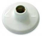 Plafon Plástico Branco Com Borne E27 8011 Germer