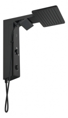 Ducha Chuveiro Hydra Falls Eletrônico Preto Power Hydra Potência 7700 W 220v