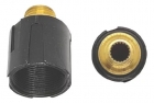 Prensa Canopla T1 / T2 Fabrimar Preto C/ Rosca 00185