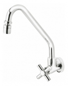 Torneira Cozinha De Parede Perflex Slim 10726910 Acabamento Cromado Cor Cromado