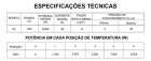 Kdt 6t Chuveiro Ducha Elétrica 8800w 220v 6 Temperaturas Branco