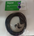 Kit Chuveirinho Com Mangueira 2m Preto Zagonel