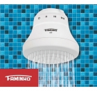 Chuveiro Elétrico Ducha Faminho 4t 6800w 220v Baixa Pressão Cor Branco Potência 6800 W