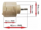 Reparo Monocomando 40mm Lorenzetti T-57
