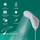 Chuveiro Elétrico Parede Zagonel Sublime Branco 6800w 220v Potência 6800 W