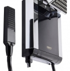 Chuveiro Acqua Duo Flex Preto E Cr L Lorenzett 220v - 6800w