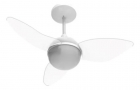 Jogo Hélice 3 Pás P/ventilador Teto Aliseu Smart Tranparente