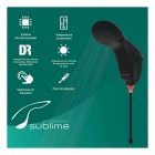 Chuveiro Elétrico De Parede Zagonel Sublime Preto 7500w 220v