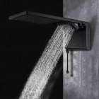 Chuveiro Lorenzetti Acqua Ultra Duo Preto Rose Gold 220v 6,8kw
