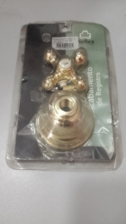 Acabamento Registro Perflex Belle Epoque Dourado Pequeno D52