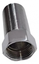 Prolongador Extensor Longo 3/4 Aumento Latão Cromado