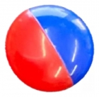Botão Quente/frio Vermelho/azul Monocomando Allure T 116