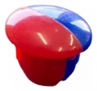 Botão Quente/frio Vermelho/azul Monocomando Allure T 116