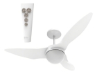 Ventilador De Teto Aliseu Terral Branco Com Controle Remoto Diâmetro 1.28 M Material Das Pás Polipropileno Quantidade De Pás 3