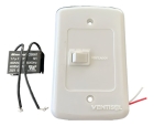 1 Dimer Controle Chave Parede Ventilador Ventisol Comercial