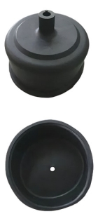 Cobertura De Borracha Para Resistência Ducha Cardal Pr312 Preto