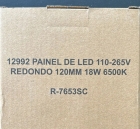 Painel Luminaria Plafon Branca Ventisol Teto Mistral Bivolt