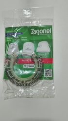 Resistência Ducha Master Banho 127v 5500w Zagonel Original Cinza 127v 5.5 Kw