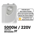 Aquecedor Individual 3t Resist&ecirc;ncia Blindada Cardal Cor Branco