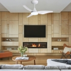 Ventilador De Teto Aliseu Mestre Com Led Integrada 81.4 Cm Branco 127/220v Branco 3