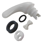 Alavanca Registro Reparo P/ Torneira Lorenzetti Vers&aacute;til Aca - Branco - 0 Hz