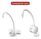 Tampa Da Resist&ecirc;ncia P/ Torneira Loren Easy Lorenzetti Branco Polido 127/220v