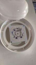 Plafon Globo Lustre Ventilador Teto Ventisol F&ecirc;nix Led